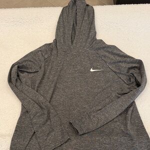 Nike Swim Heather Gray Pullover